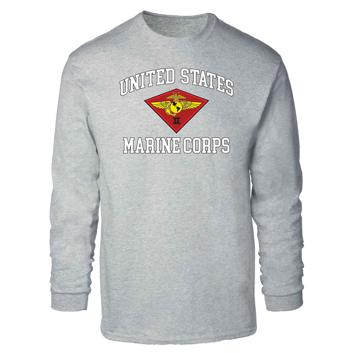 2nd Marine Air Wing USMC Long Sleeve T-shirt - SGT GRIT