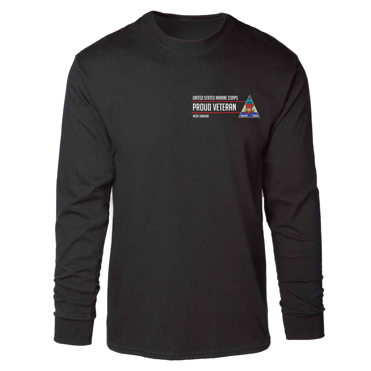 MCAS Iwakuni Proud Veteran Long Sleeve T-shirt - SGT GRIT