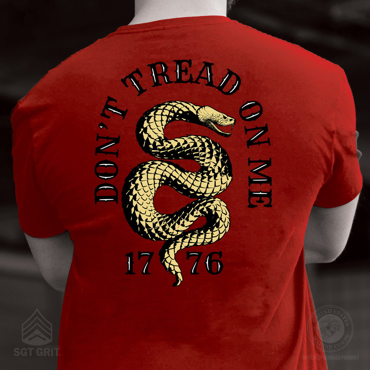Don’t Tread On Me 1776 T-Shirt - SGT GRIT