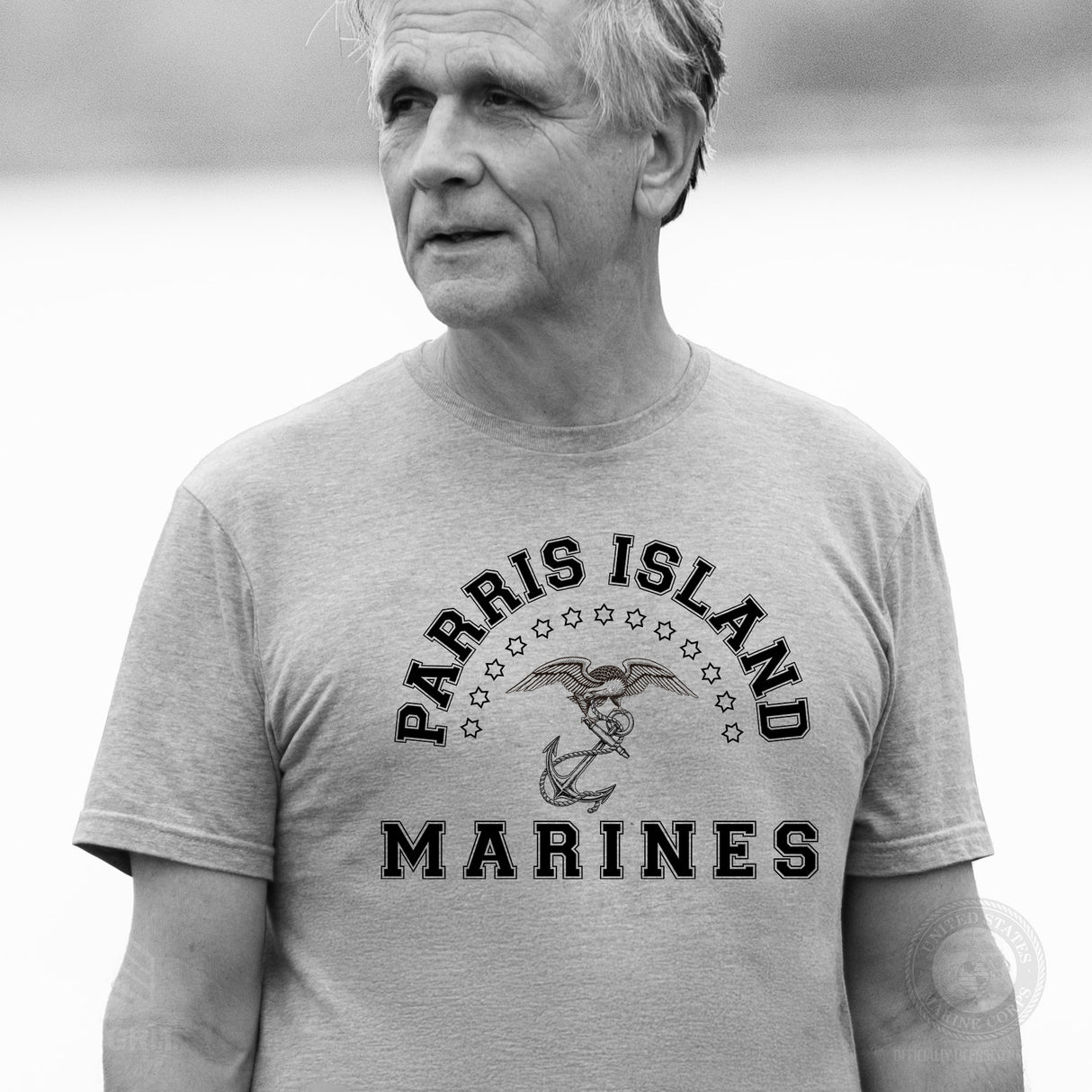 MCRD Vintage Eagle & Anchor T-Shirt - SGT GRIT