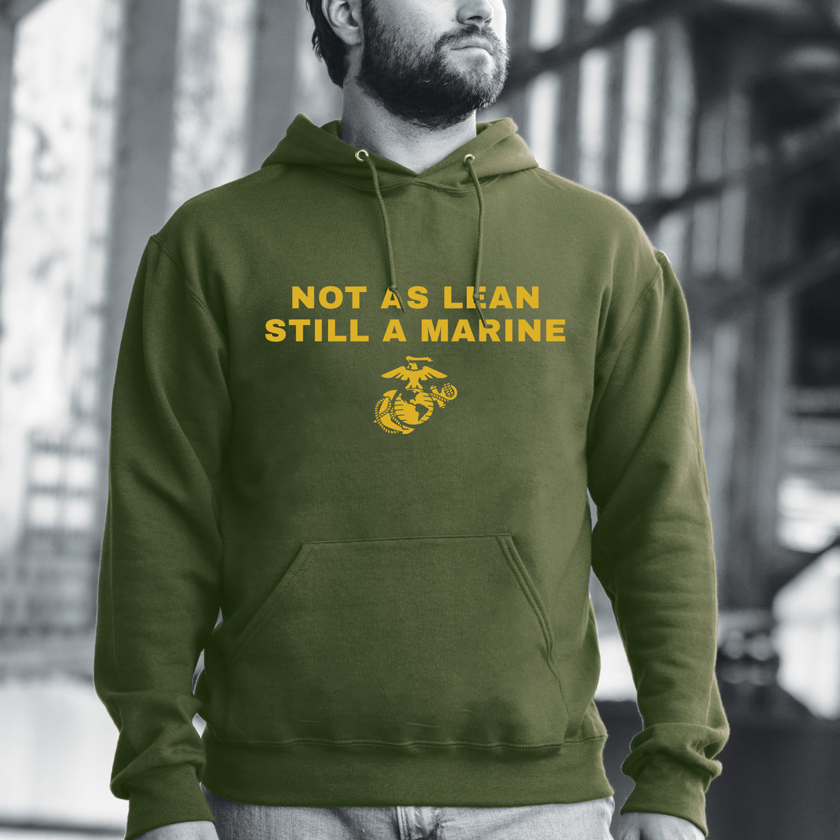 Not As Lean Hoodie - SGT GRIT