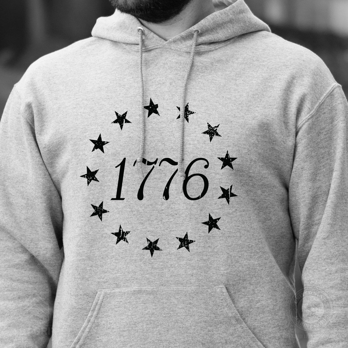 1776 Betsy Ross Flag Hoodie - SGT GRIT
