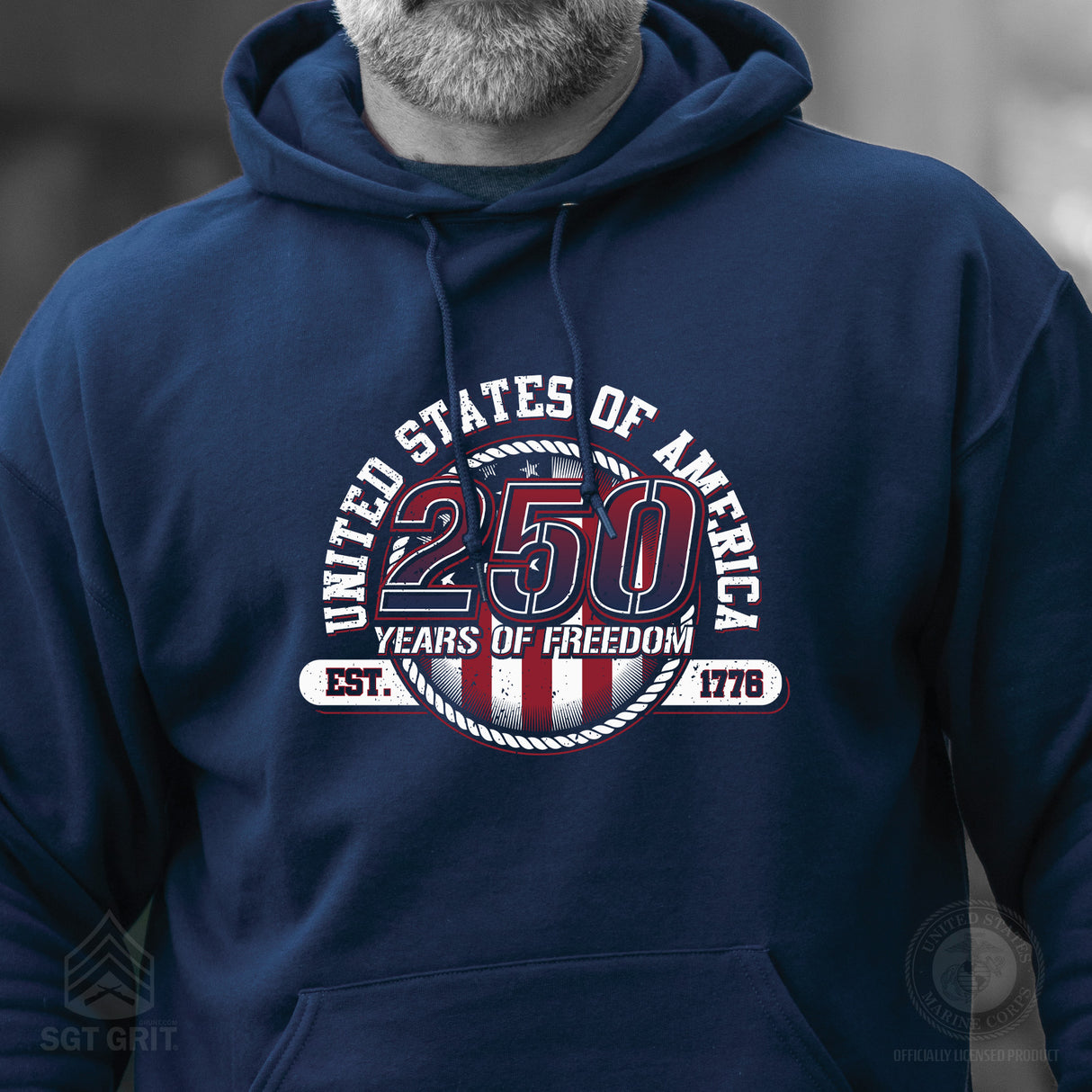 250 Years of Freedom Hoodie - SGT GRIT