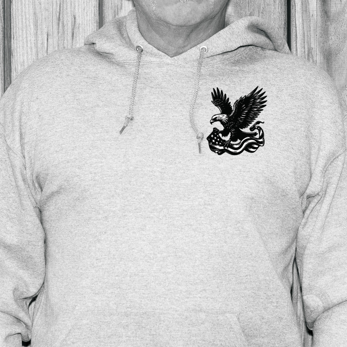 We The People 250 Years Eagle Hoodie- Back Design - SGT GRIT