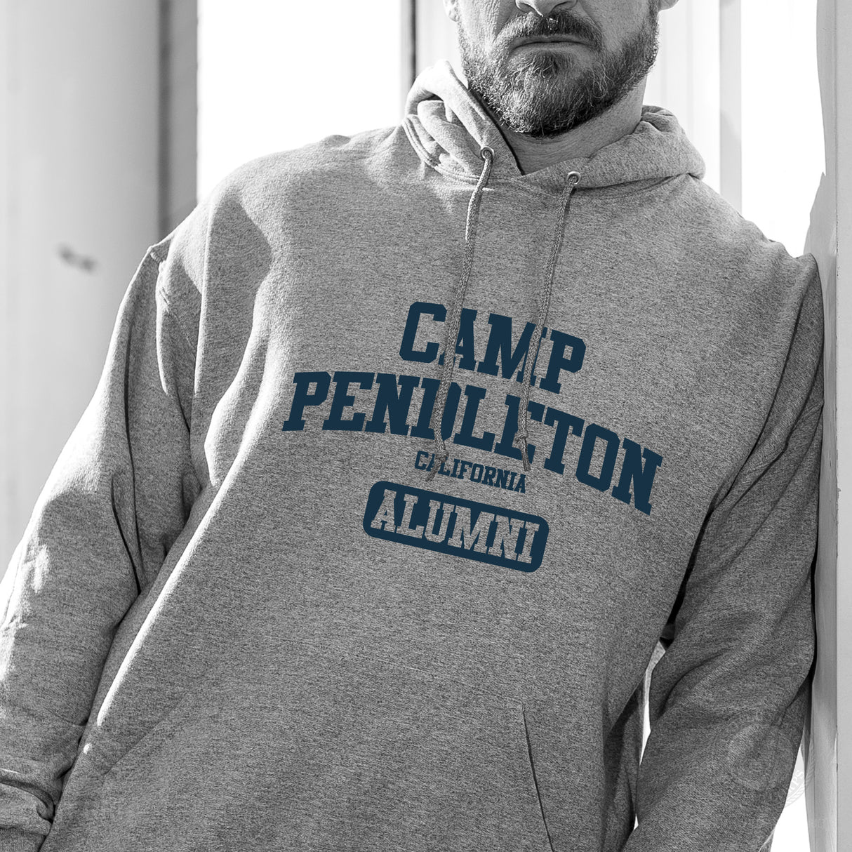 Marine Corps Camp Collegiate Alumni Hoodie - SGT GRIT