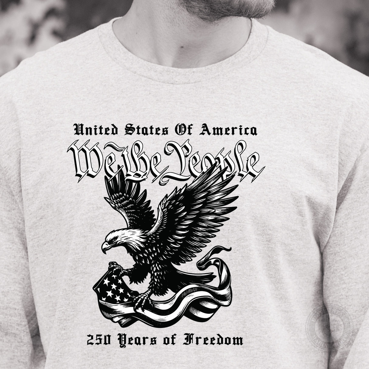 We The People 250 Years Eagle Long Sleeve T-Shirt - SGT GRIT