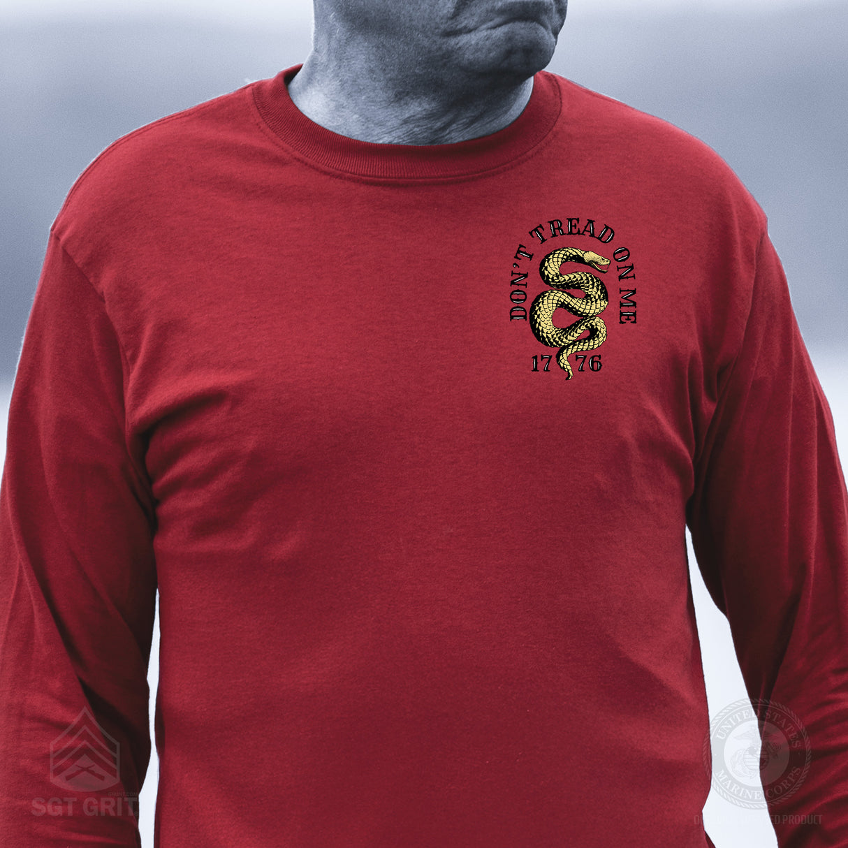 Don’t Tread On Me 1776 Long Sleeve T-Shirt - SGT GRIT
