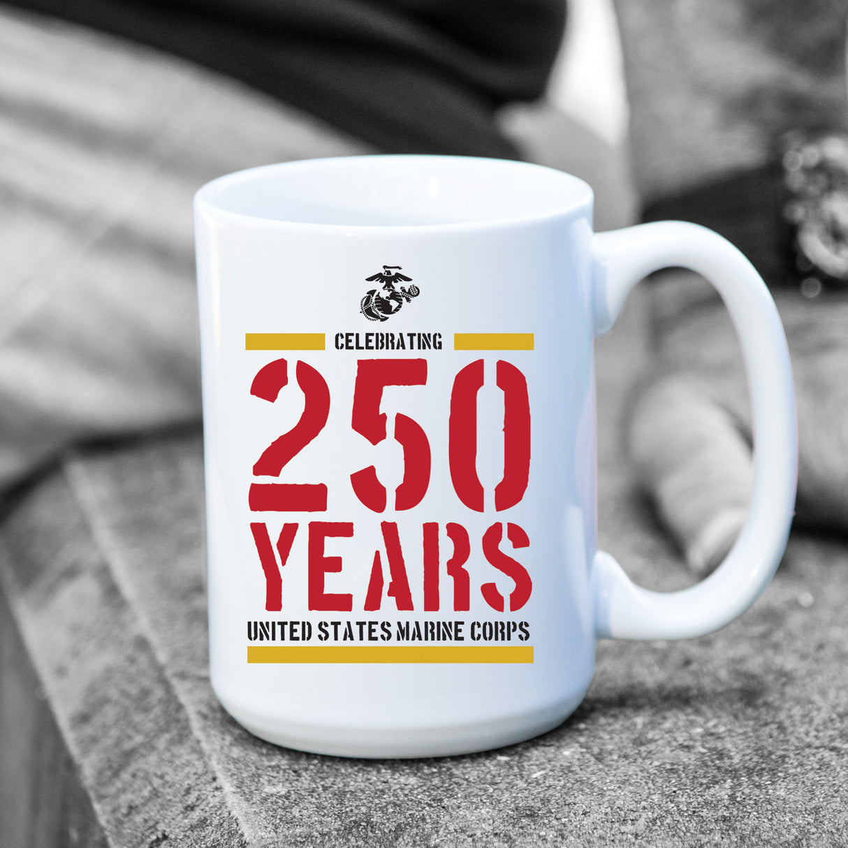USMC Celebrating 250 Years Mug - SGT GRIT