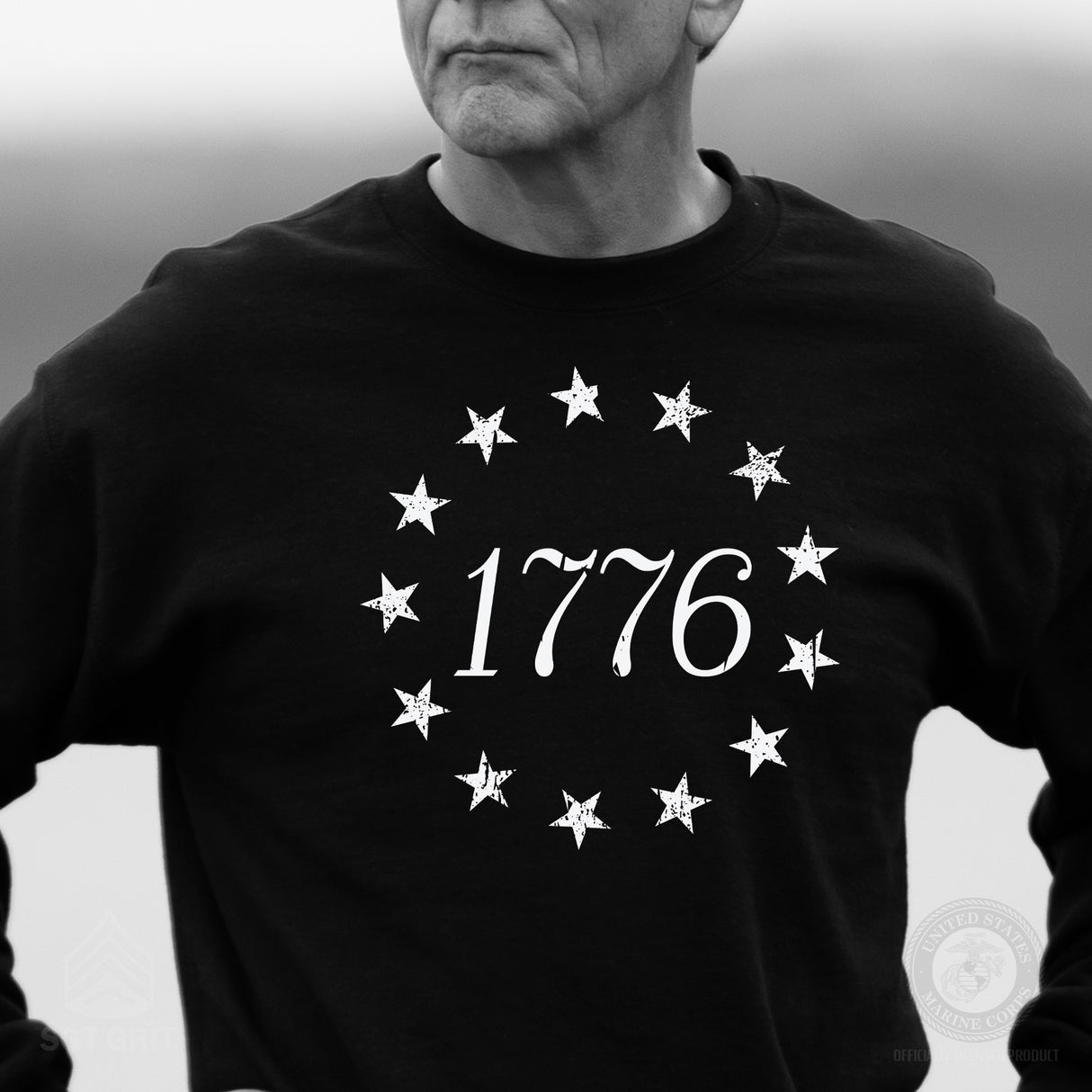 1776 Betsy Ross Flag Sweatshirt - SGT GRIT