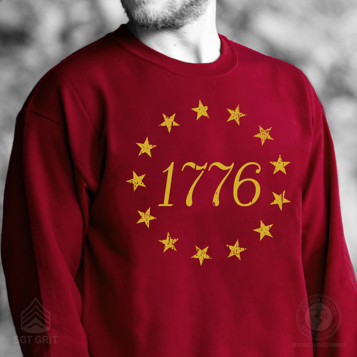 1776 Betsy Ross Flag Sweatshirt - SGT GRIT