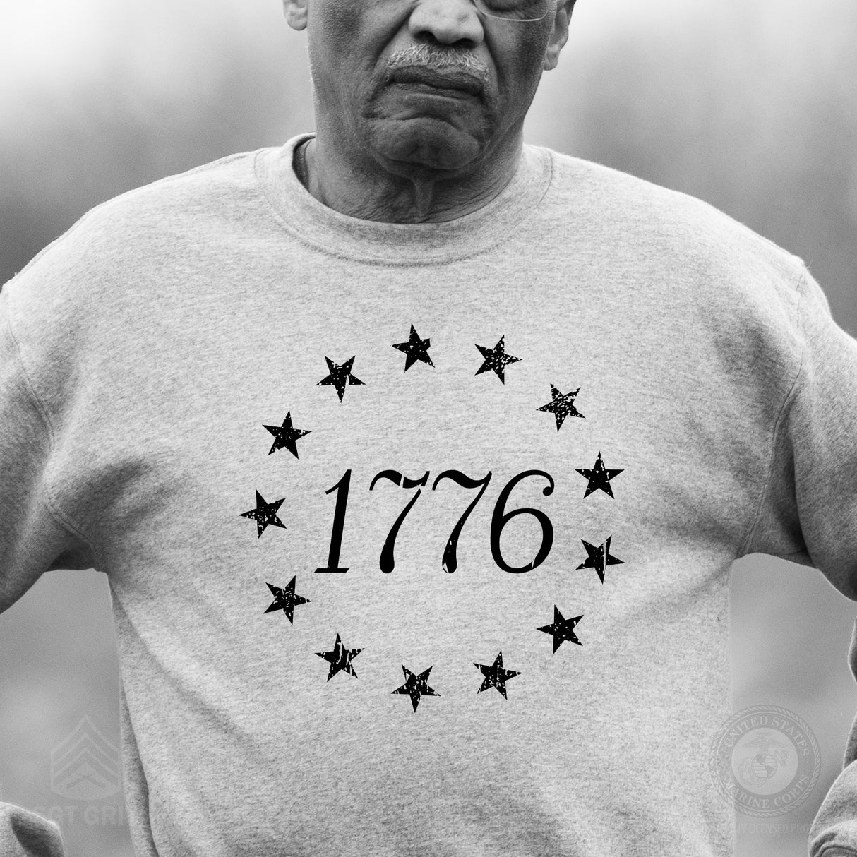 1776 Betsy Ross Flag Sweatshirt - SGT GRIT