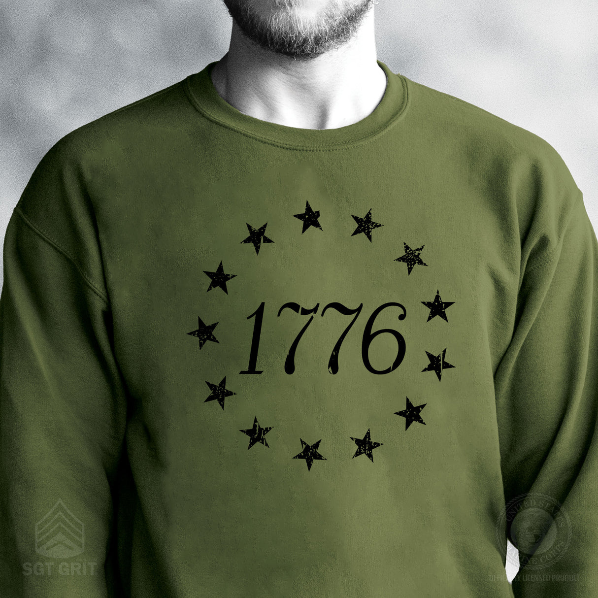1776 Betsy Ross Flag Sweatshirt - SGT GRIT