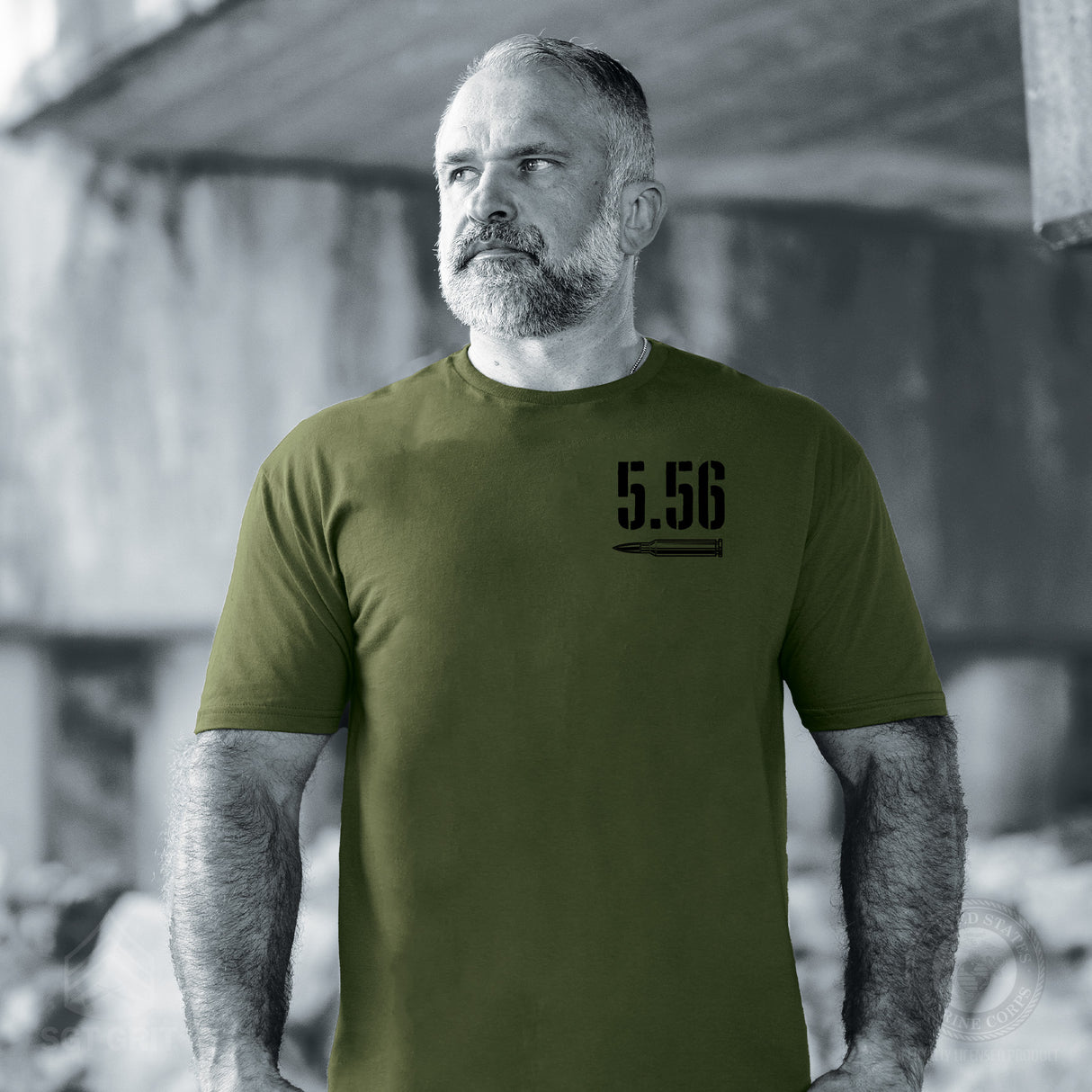 5.56 Bullet T-Shirt - SGT GRIT
