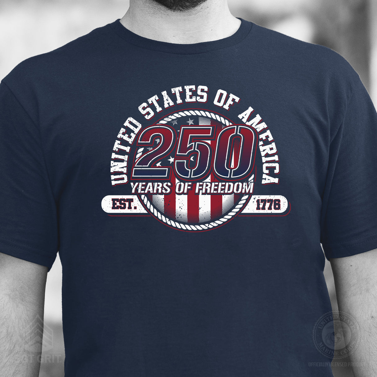 250 Years of Freedom T-Shirt - SGT GRIT