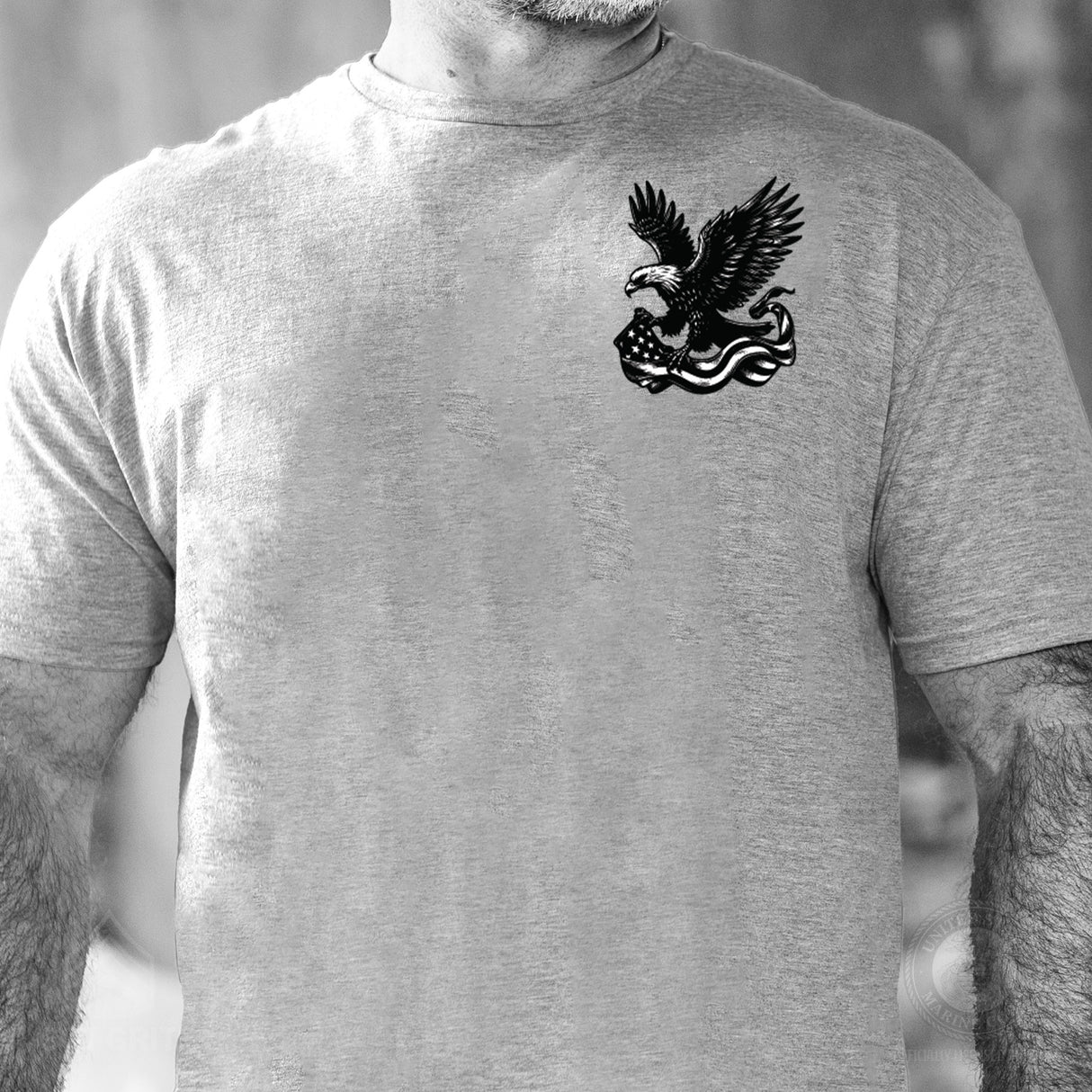 We The People 250 Years Eagle T-Shirt- Back Design - SGT GRIT