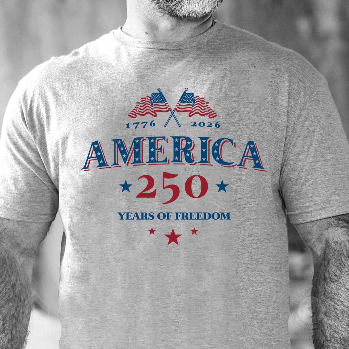 America 250 Years of Freedom T-Shirt - SGT GRIT