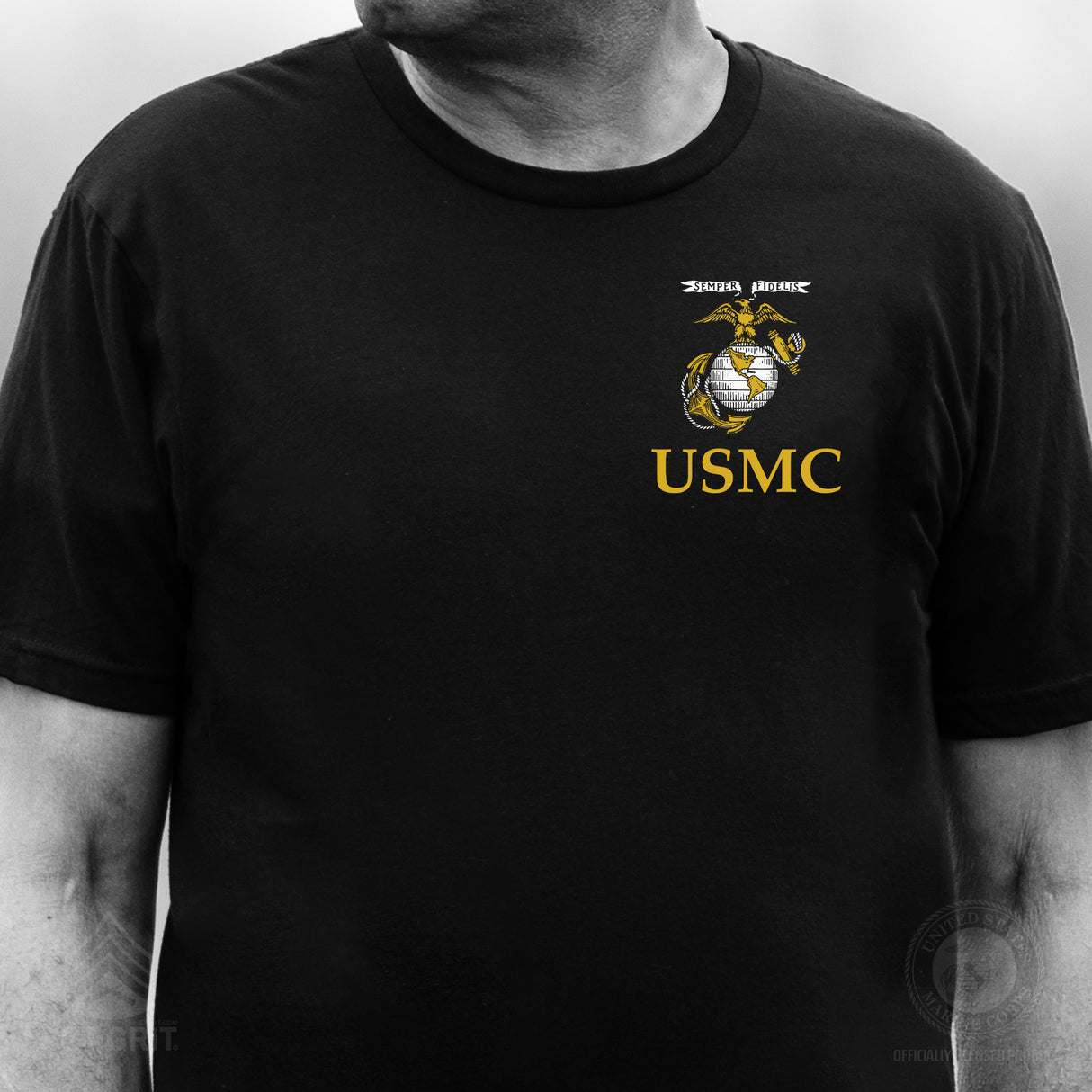 Old School Eagle, Globe, and Anchor T-Shirt - SGT GRIT