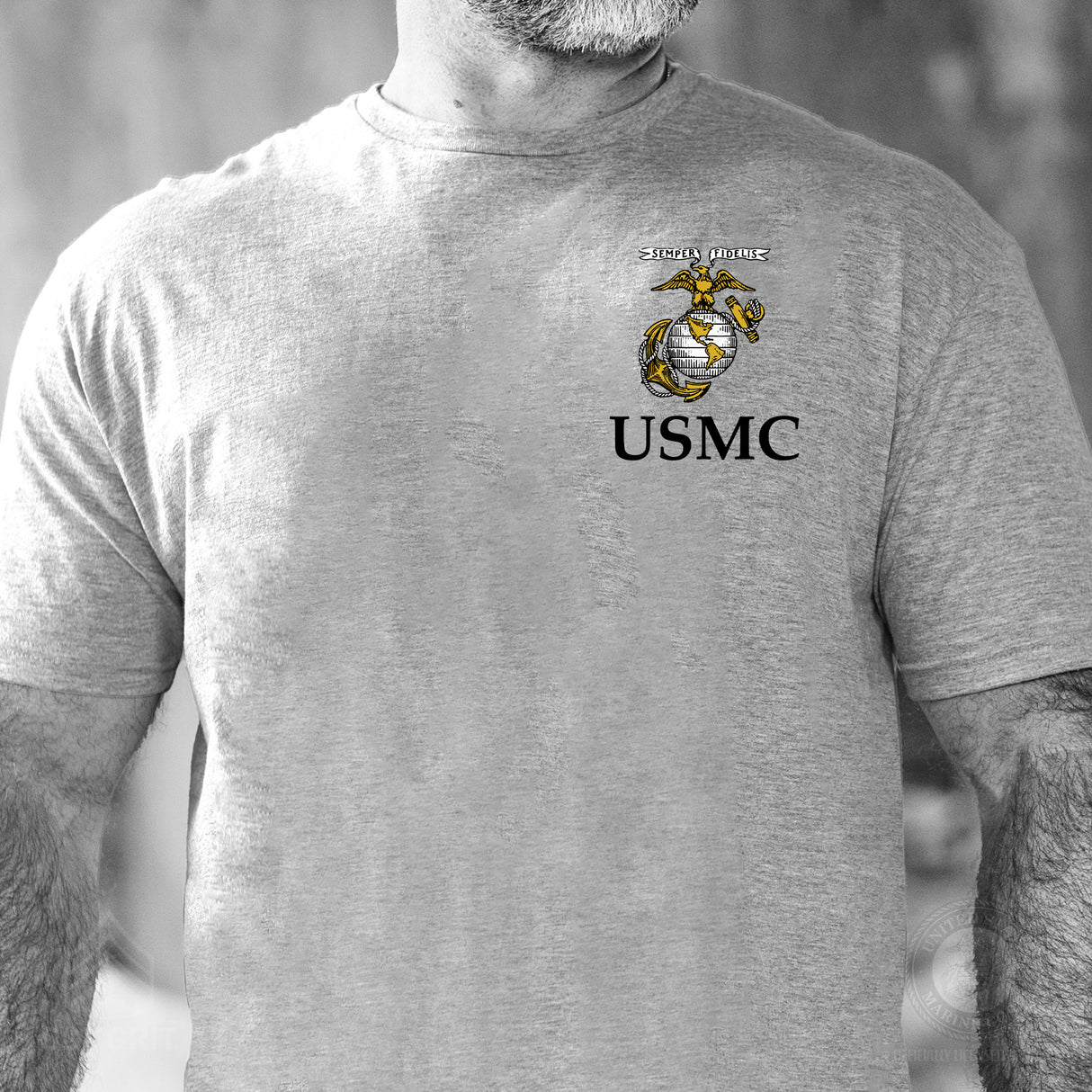 Old School Eagle, Globe, and Anchor T-Shirt - SGT GRIT