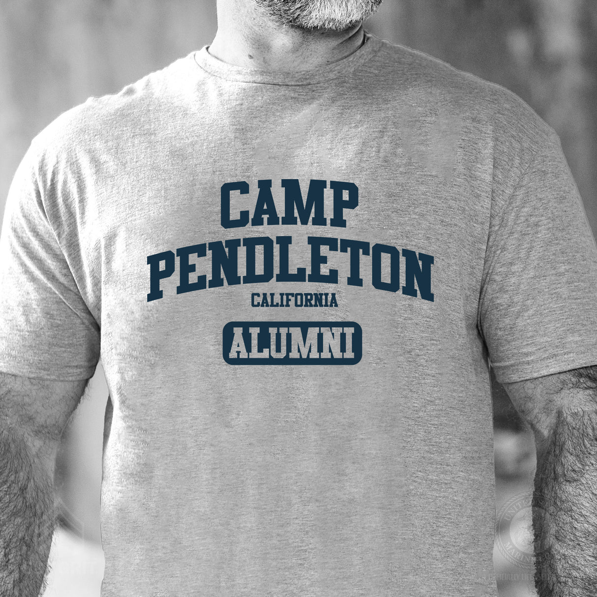 Marine Corps Base Collegiate Alumni T-Shirt - SGT GRIT