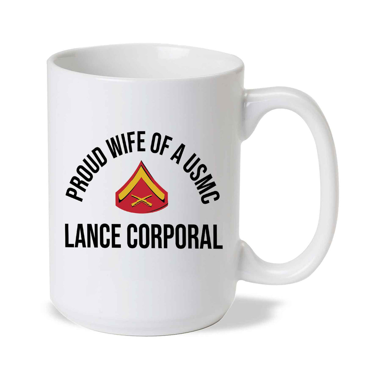 Wife of a Marine Choose Your Rank Mug - SGT GRIT