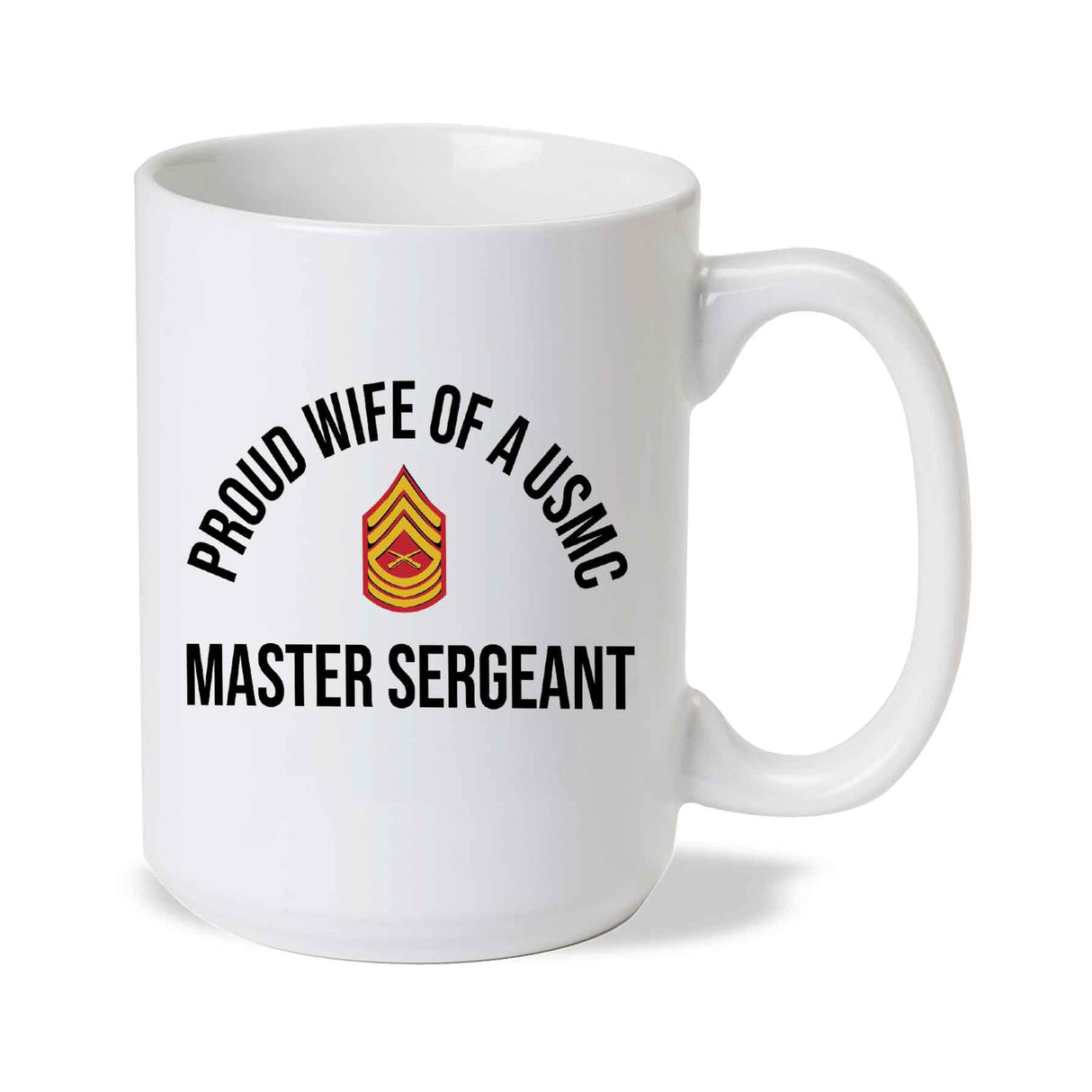Wife of a Marine Choose Your Rank Mug - SGT GRIT