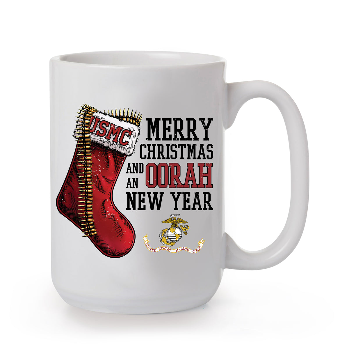 USMC Christmas Stocking Mug - SGT GRIT