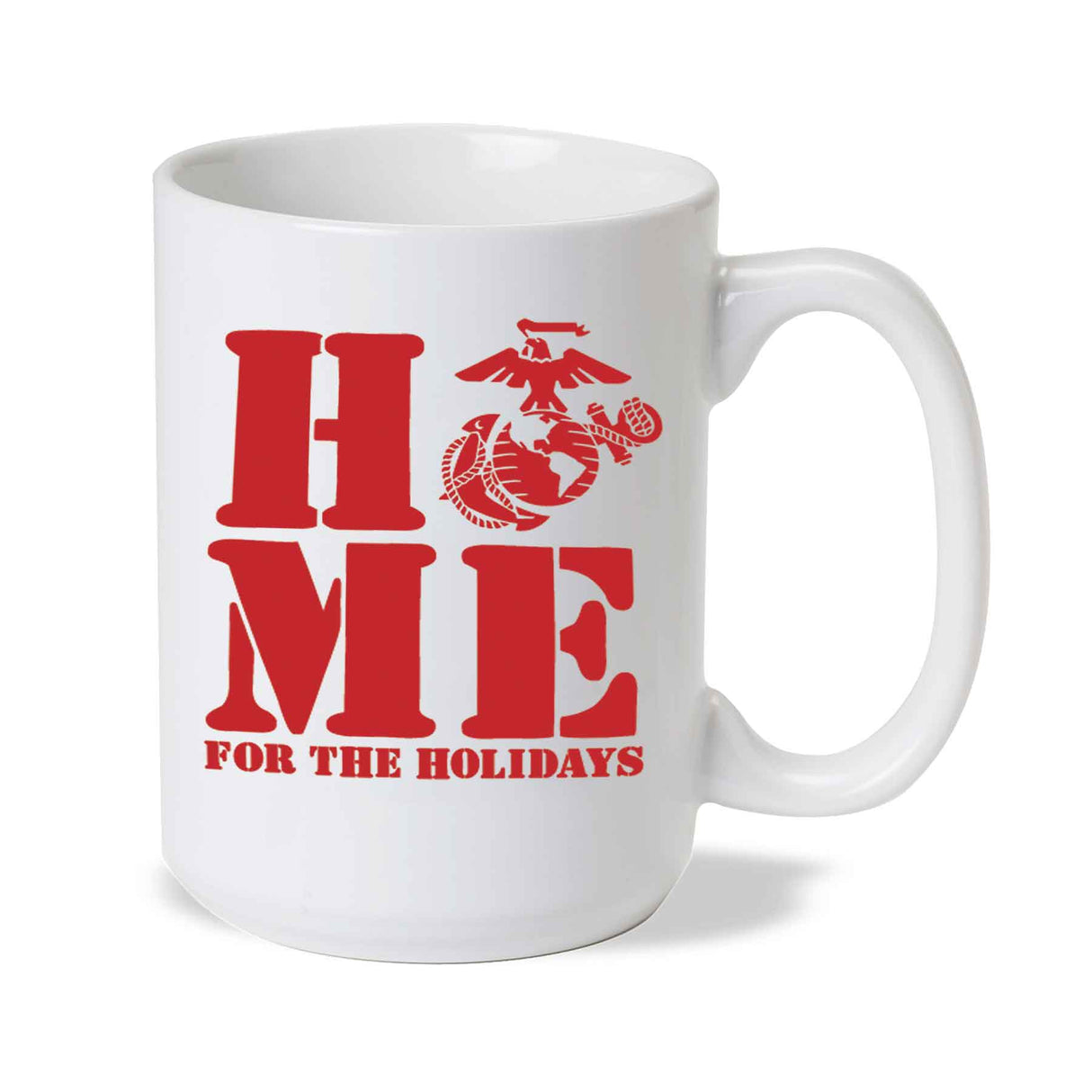 USMC Home For The Holidays Christmas Mug - SGT GRIT