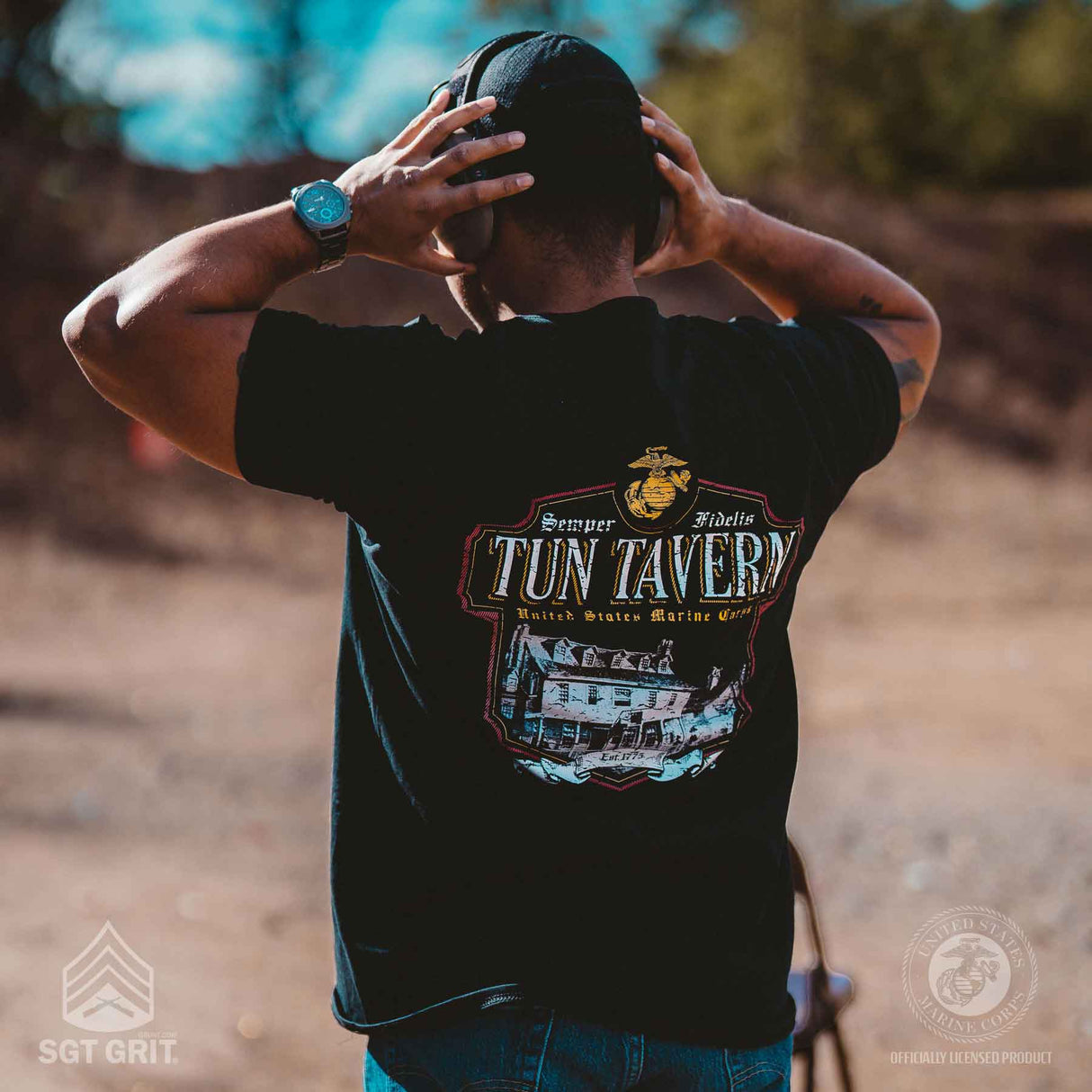 Tun Tavern T-shirt Full Back With Front Pocket - SGT GRIT