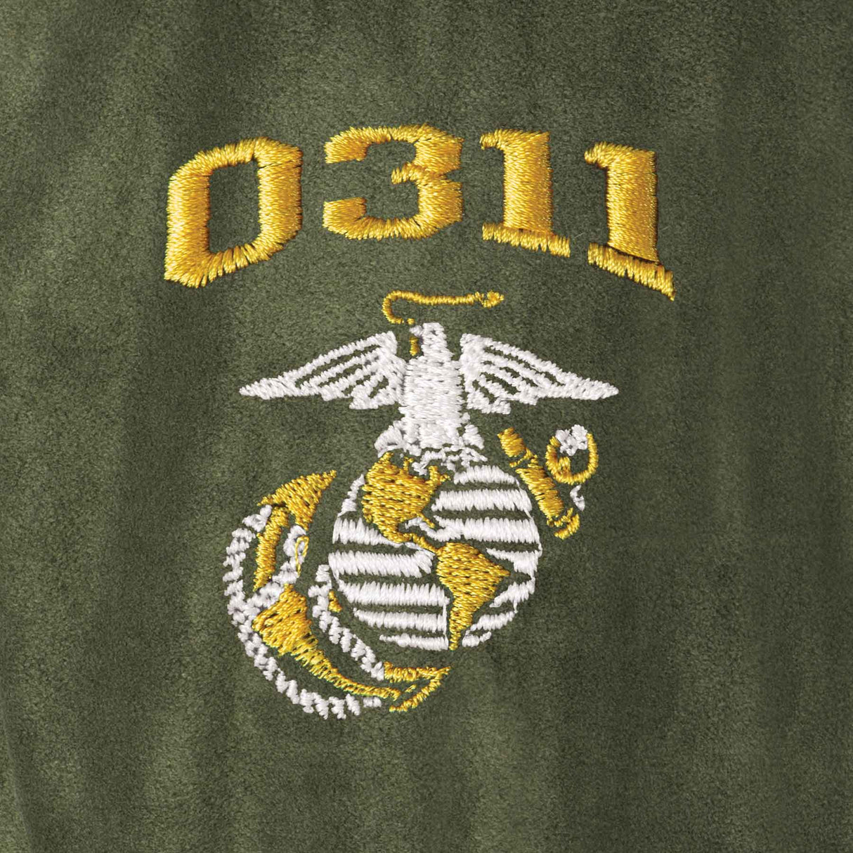 Marine Corps MOS Embroidered Fleece Quarter Zip - SGT GRIT