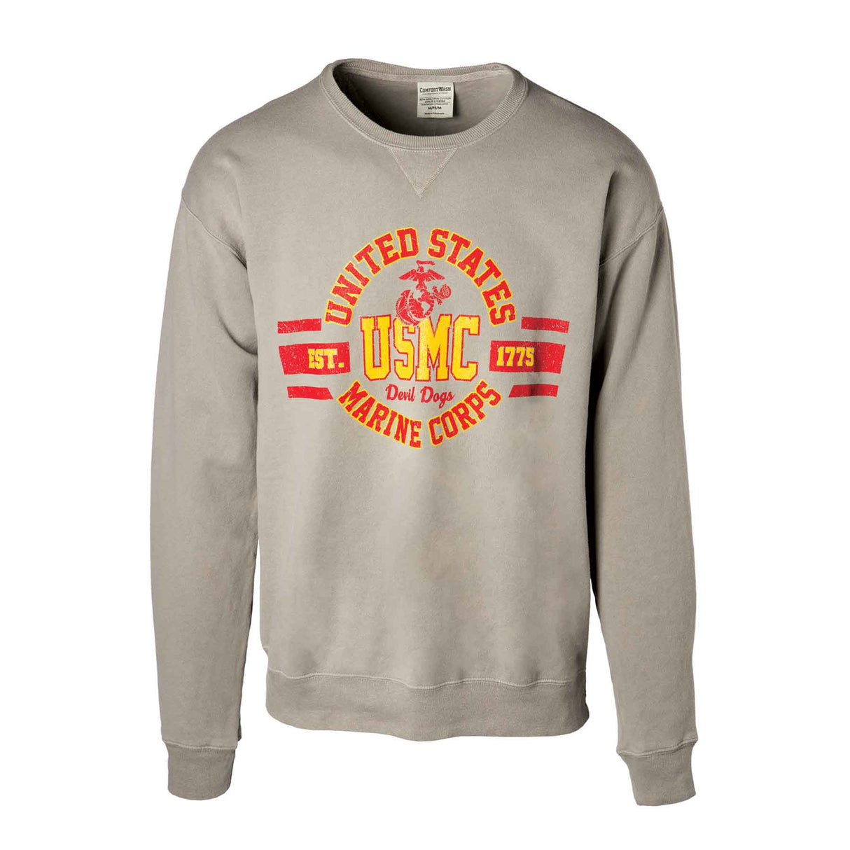 ComfortWash USMC Devil Dogs Sweatshirt - SGT GRIT