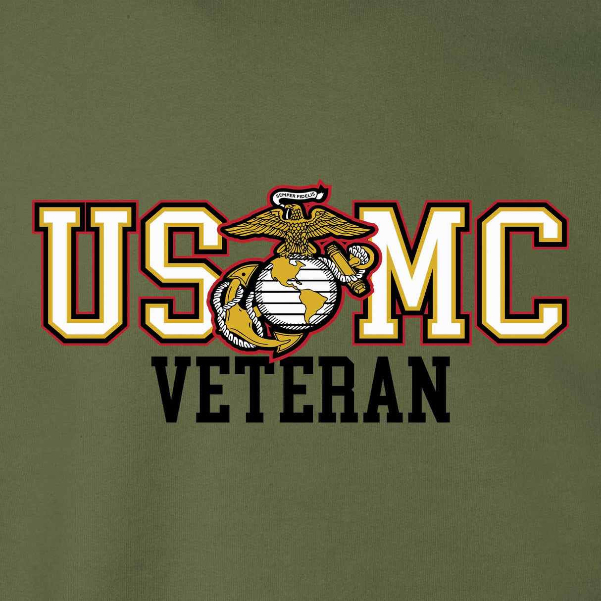 Bold USMC Veteran Hoodie - SGT GRIT