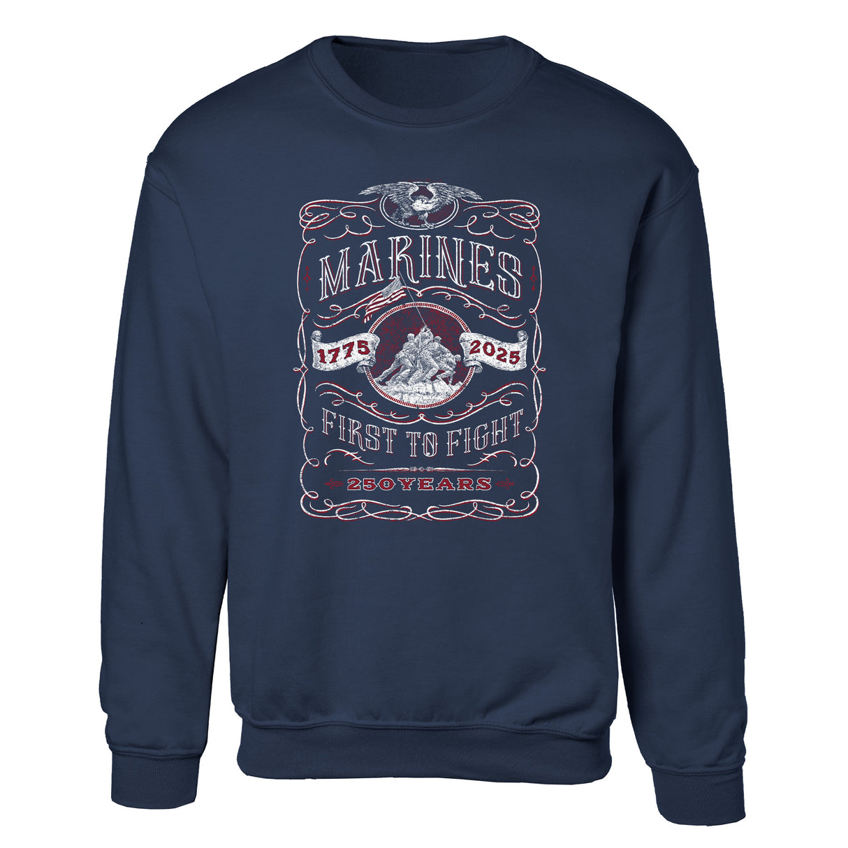 USMC 250 Years Iwo Jima Sweatshirt - SGT GRIT