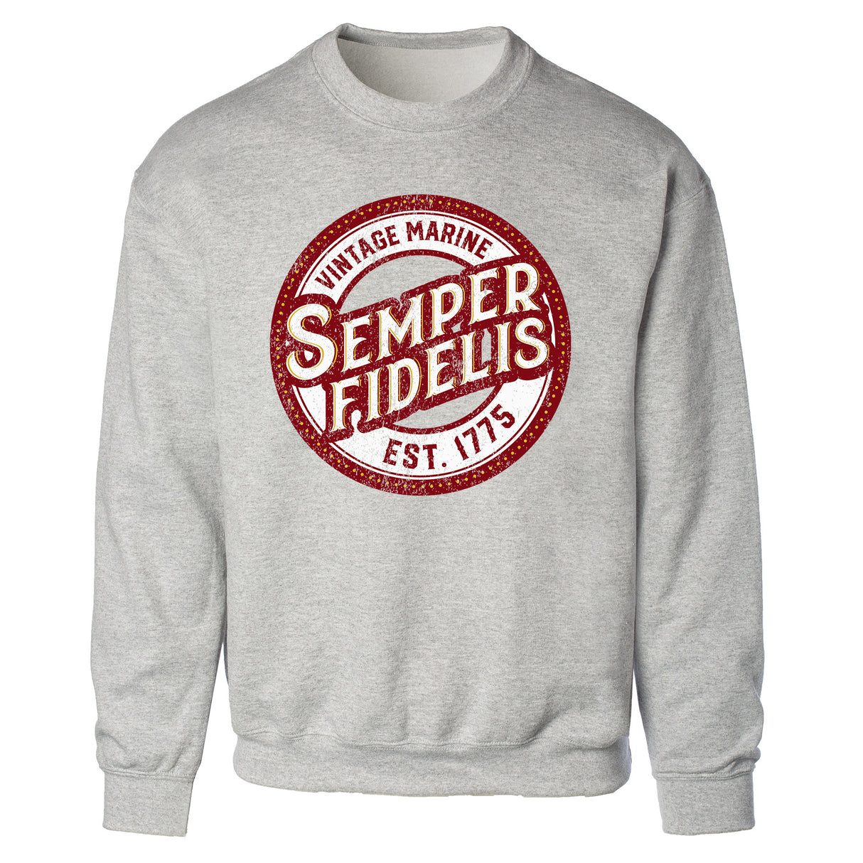Semper Fidelis Vintage Marine Sweatshirt - SGT GRIT