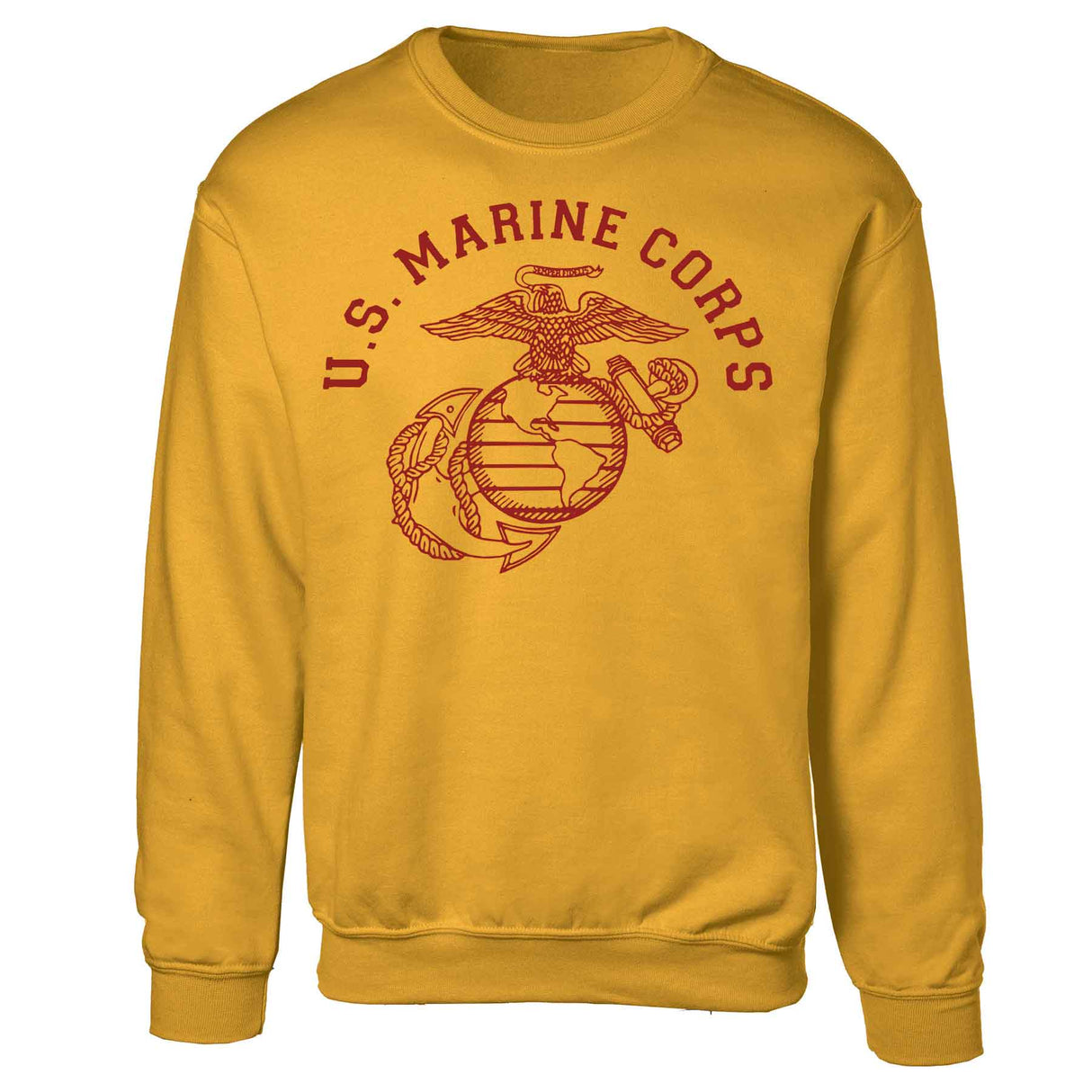 U.S. Marine Boot Camp Comfort Fleece Crewneck Sweatshirt - SGT GRIT