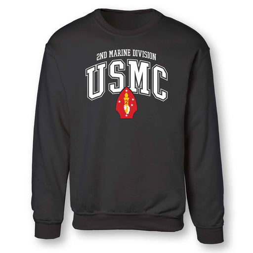 2nd Marine Division Arched Sweatshirt - SGT GRIT