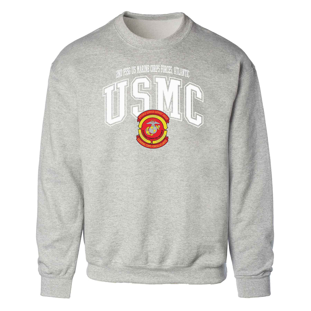 2nd FSSG US Marine Corps Arched Sweatshirt - SGT GRIT