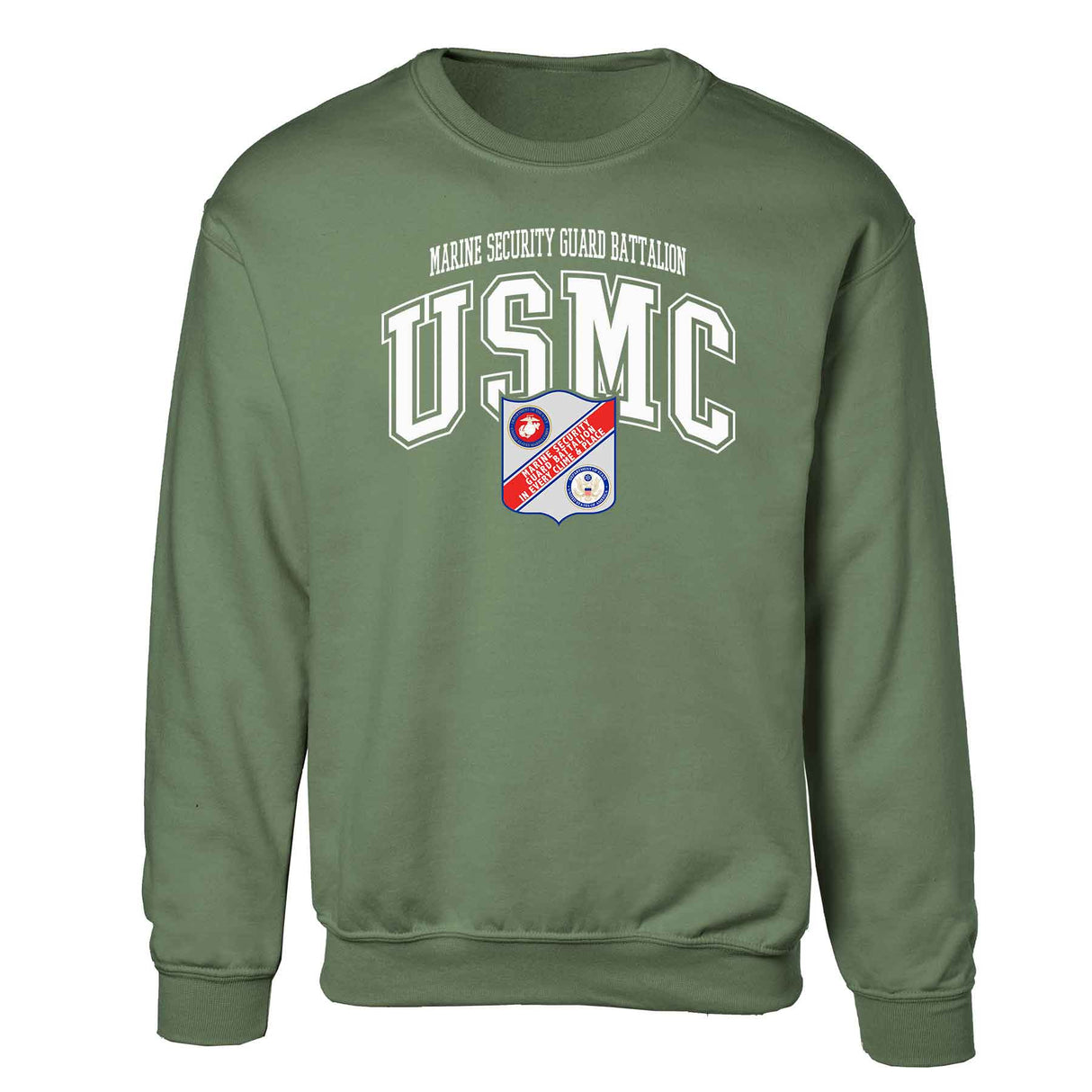Marine Security Guard Arched Sweatshirt - SGT GRIT