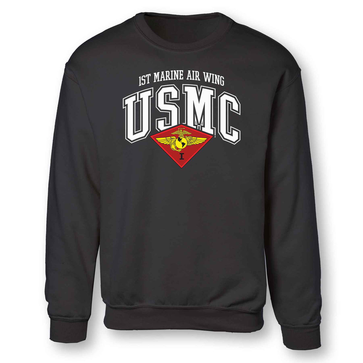 1st Marine Air Wing Arched Sweatshirt - SGT GRIT
