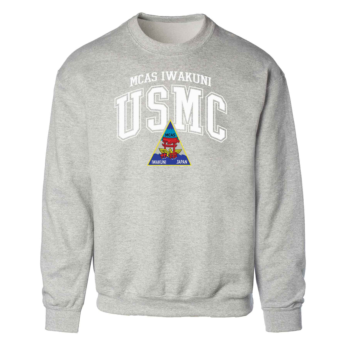 MCAS Iwakuni Arched Sweatshirt - SGT GRIT