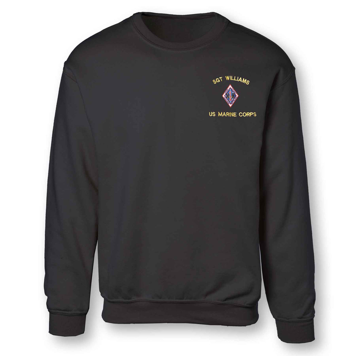1st Combat Engineer Battalion Embroidered Sweatshirt - SGT GRIT