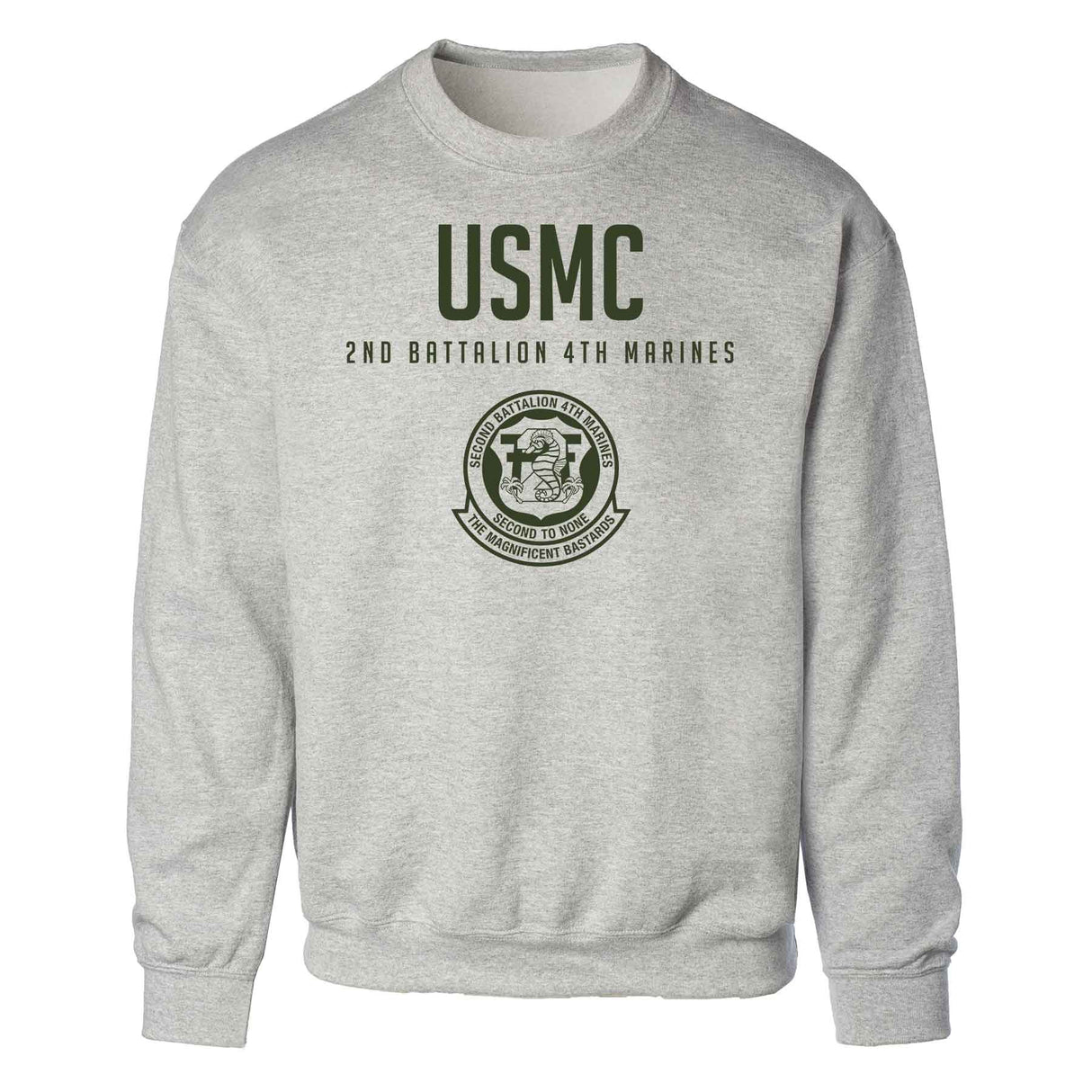 2nd Battalion 4th Marines Tonal Sweatshirt - SGT GRIT