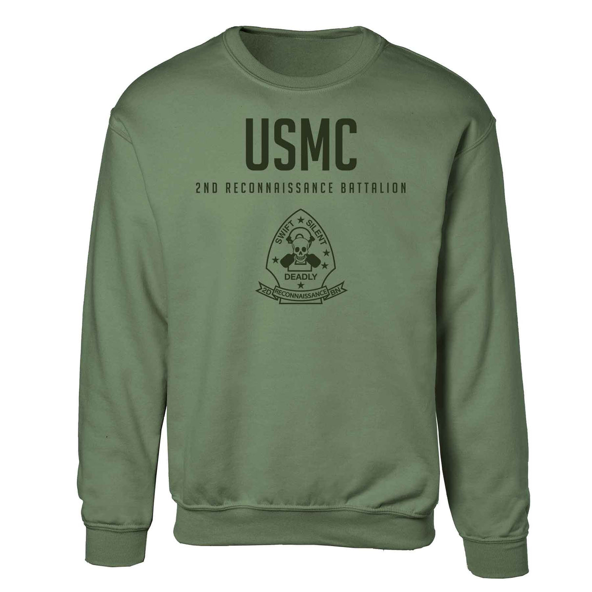 2nd Reconnaissance Battalion Tonal Sweatshirt - SGT GRIT