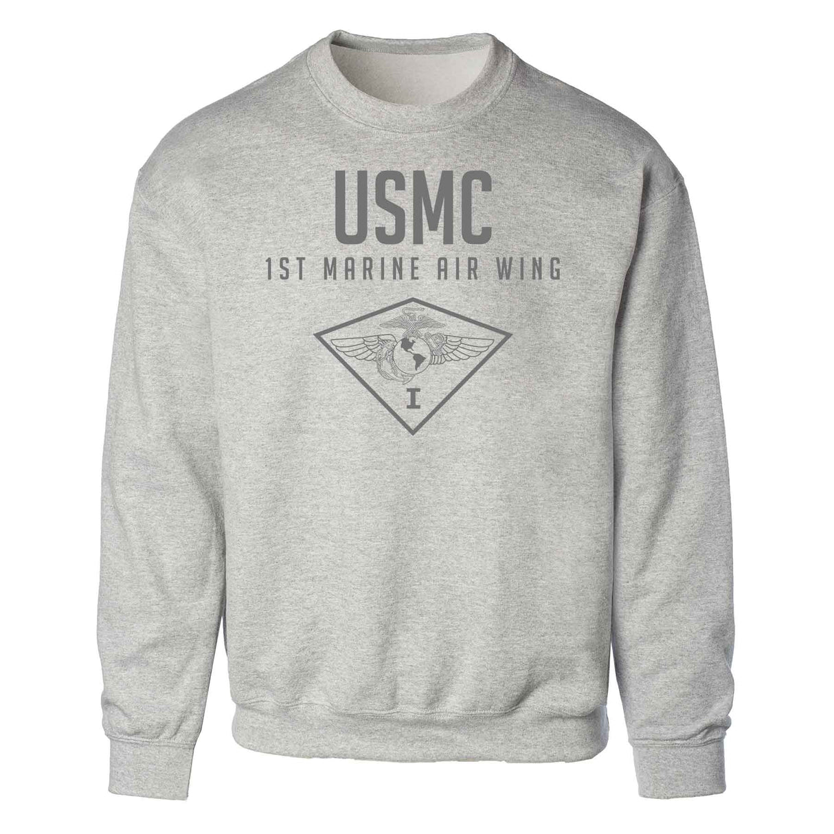 1st Marine Air Wing Tonal Sweatshirt - SGT GRIT