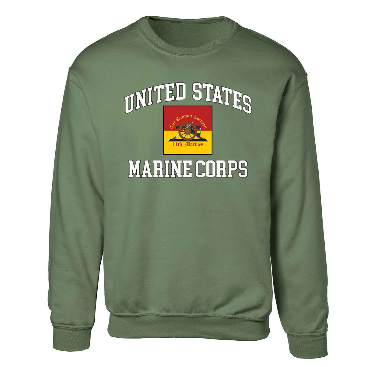 11th Marines Regimental USMC Sweatshirt - SGT GRIT