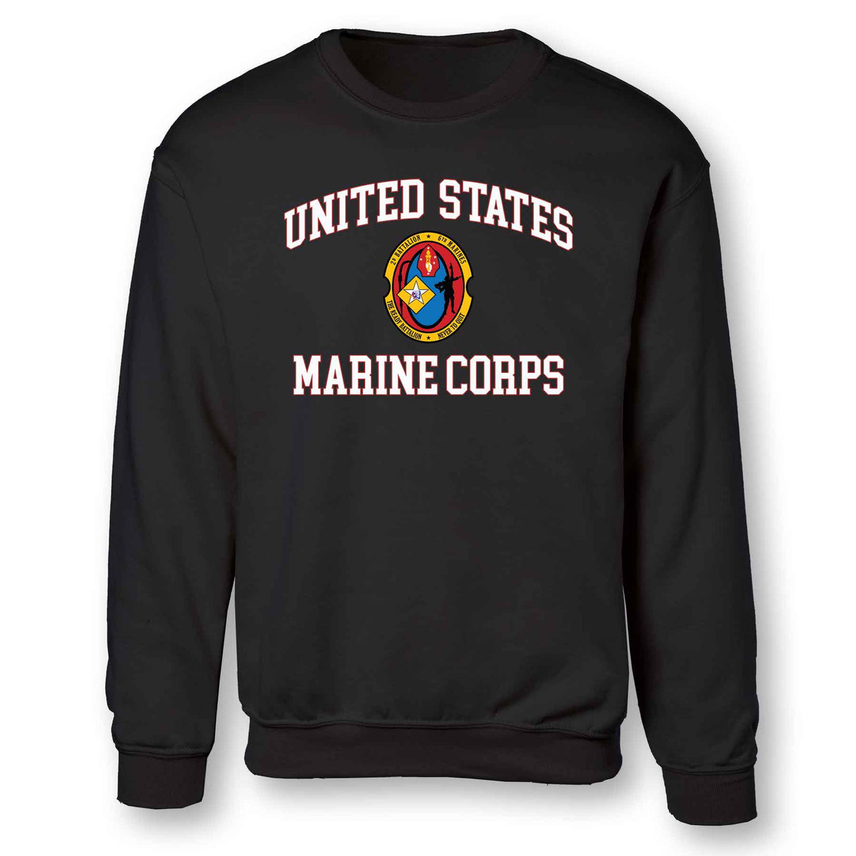 2nd Battalion 6th Marines USMC Sweatshirt - SGT GRIT