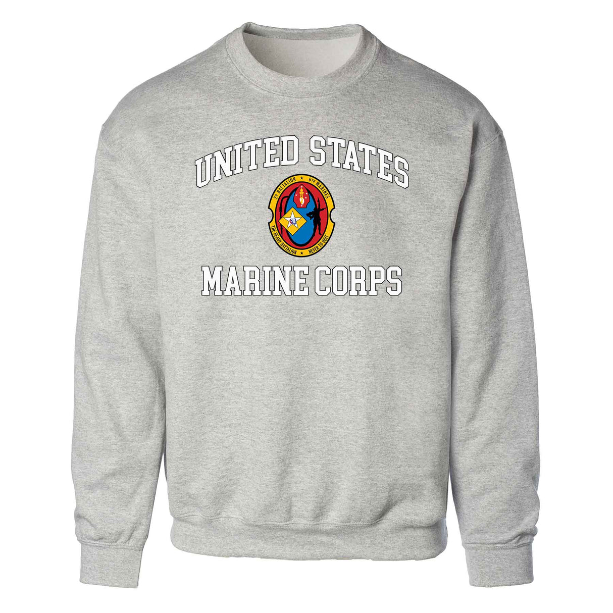 2nd Battalion 6th Marines USMC Sweatshirt - SGT GRIT