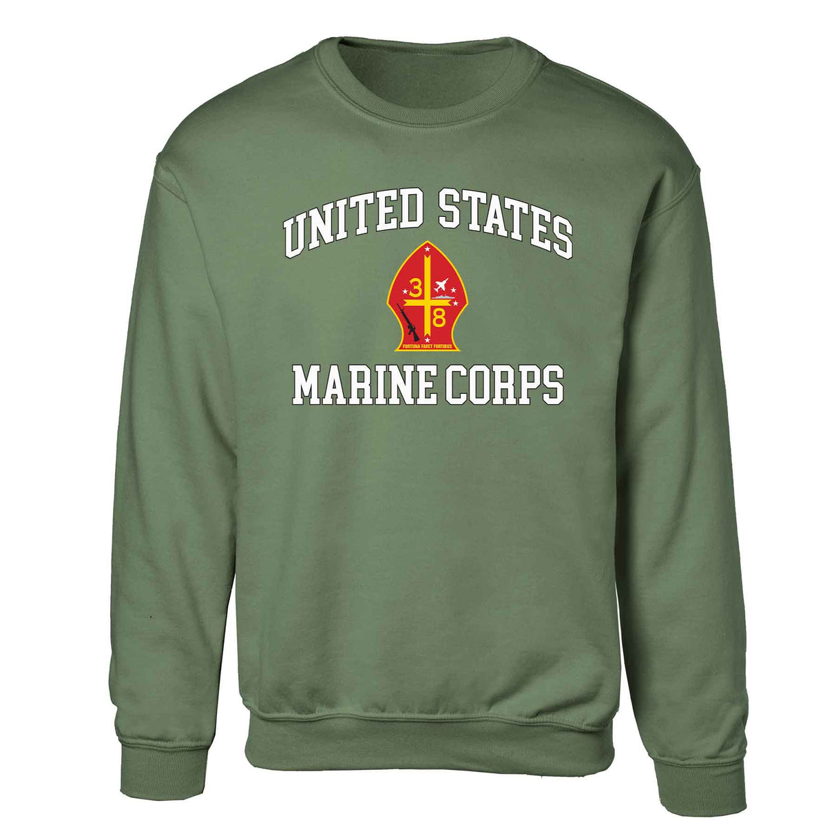 3rd Battalion 8th Marines USMC Sweatshirt - SGT GRIT