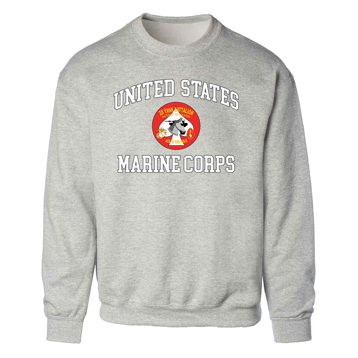 2nd Tank Battalion USMC Sweatshirt - SGT GRIT