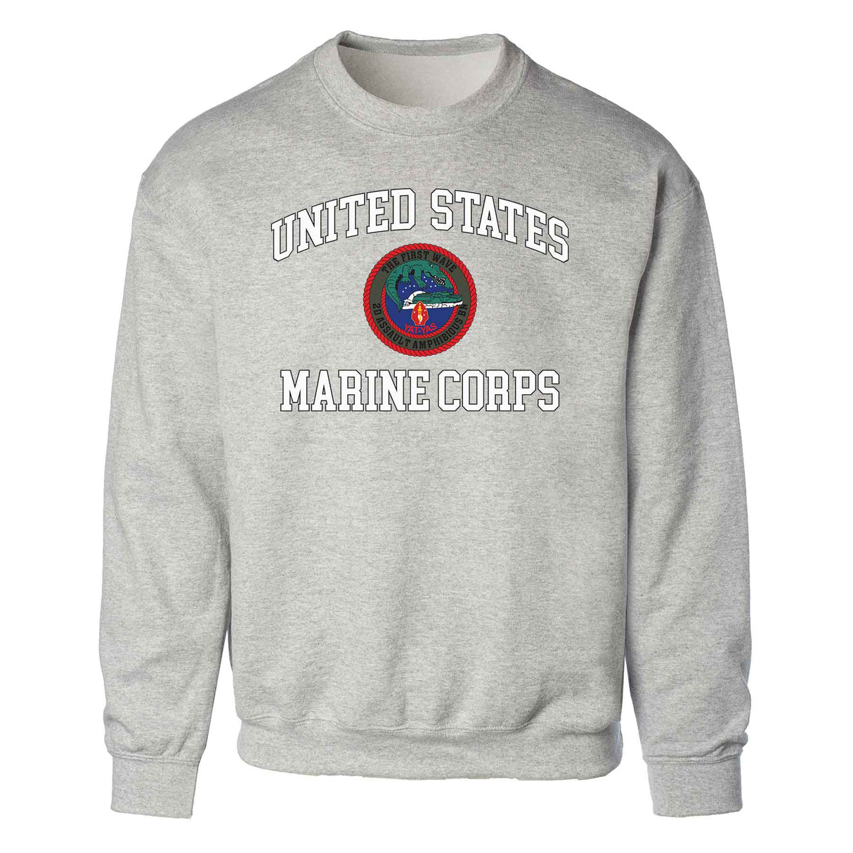 2nd Assualt Amphibious Bn USMC Sweatshirt - SGT GRIT