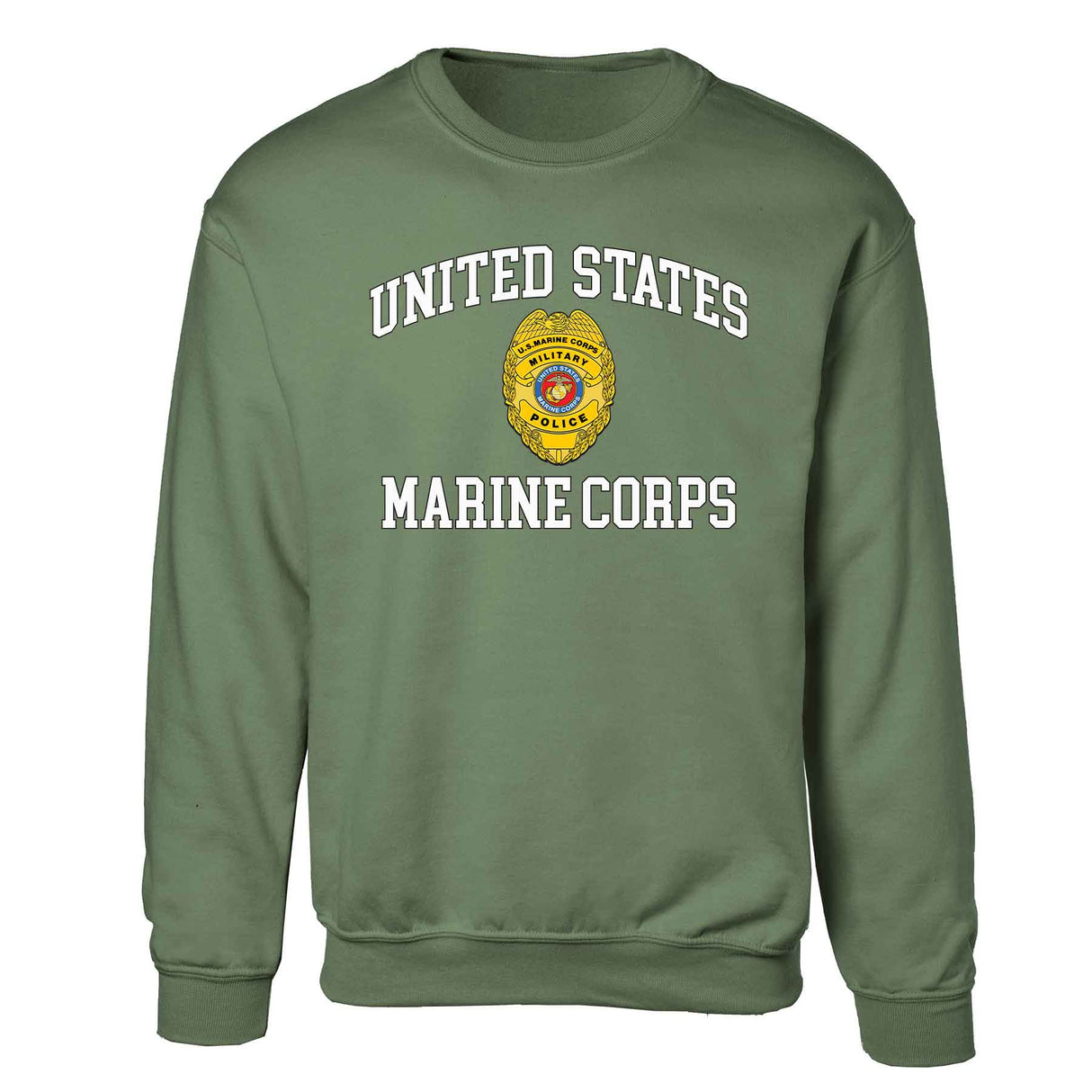 Military Police Badge USMC Sweatshirt - SGT GRIT